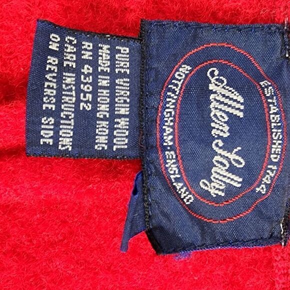 ALLEN LOLLY Vintage Pure Virgin WOOL Button Jacket Blazer - Picture 8 of 9